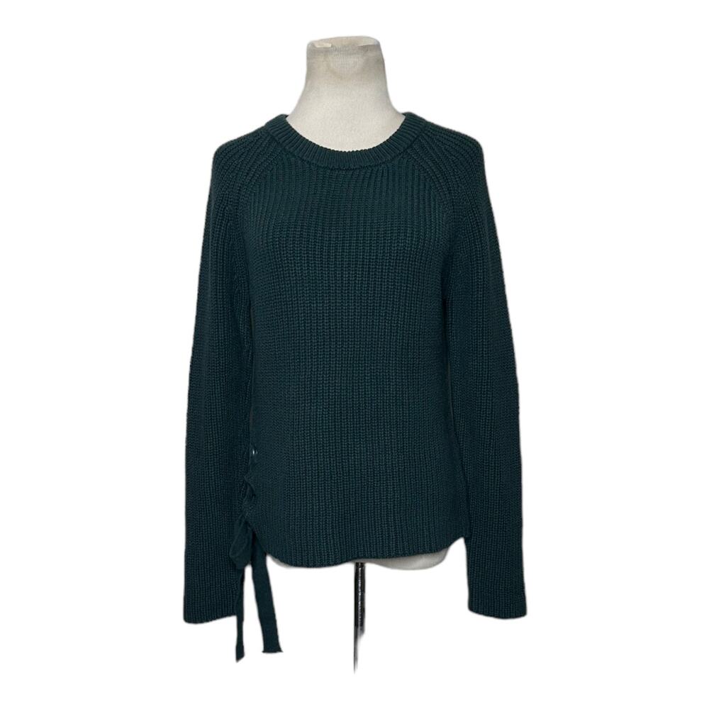 KUT green long sleeves crew neck sweater size XS